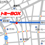 トミーBOX メトロ浦安 地図